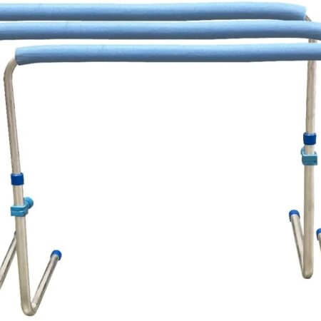 Track and Field Self Return Aluminum Hurdle Midi Adjustable from 23" to 34" (Set of 3)