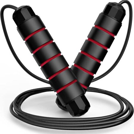 Adjustable Jump Rope for Workout - All-rpo Exerci Jump Rope Kids & Adults Love with Tangle-Free, Comfortable Foam Handles - Best , rdio & Endurance Training